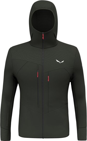 Salewa - Agner PolarLite Hooded Jacket - Fleecejacke Gr 46 schwarz