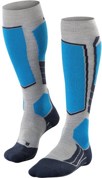 Thumbnail - Falke - SK 2 Wool - Skisocken Gr 44-45 blau/grau