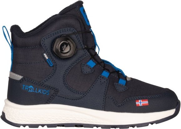 Trollkids - Kid's Bergen Winter Mid Cut - Winterschuhe Gr 34 blau