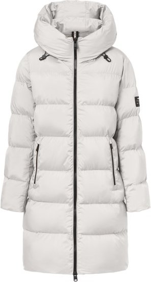 Thumbnail - Ecoalf - Women's Manliealf Jacket - Mantel Gr L weiß/grau