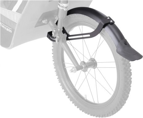 Tout Terrain - Schutzblech Anhänger V2 Gr 20'' - 65 mm schwarz