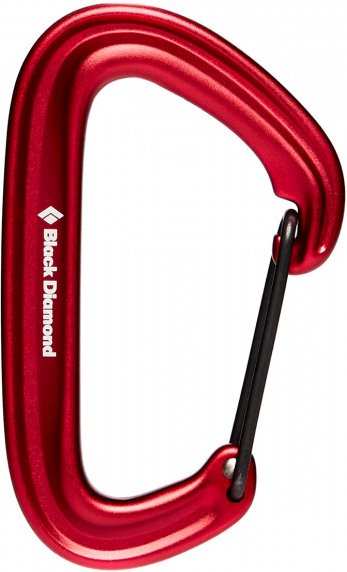 Black Diamond - Litewire Carabiner - Schnappkarabiner rot
