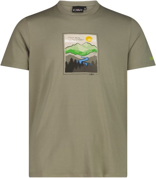 CMP - S/S T-Shirt - Funktionsshirt Gr 46 oliv