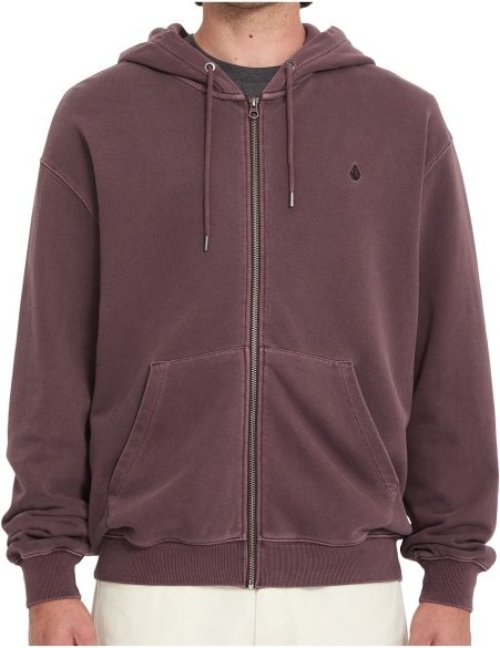 Volcom - Single Stone TW Zip - Hoodie Gr M lila