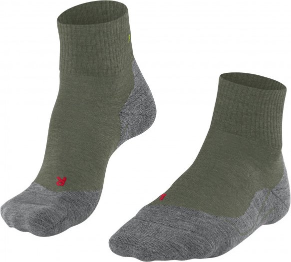 Thumbnail - Falke - Falke TK5 Short - Wandersocken Gr 42-43 oliv