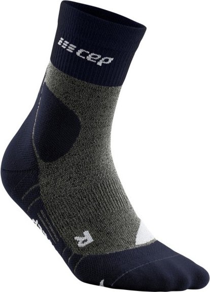 CEP - Hiking Merino Mid-Cut Socks - Kompressionssocken Gr IV schwarz