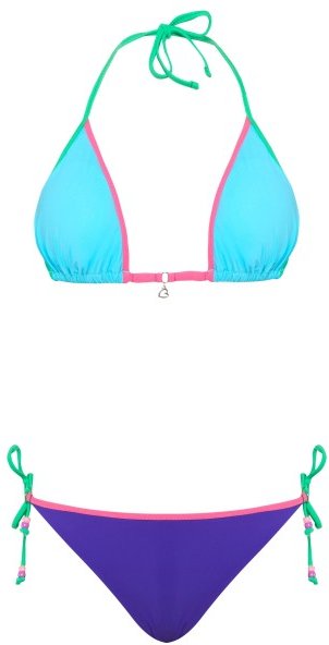 Banana Moon - Women's Mundoioka Mosaicolor - Bikini Gr 32 weiß