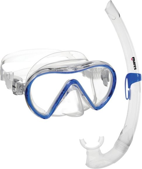 Mares - Vento Combo - Schnorchelset blau