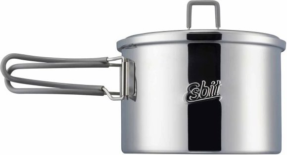 Esbit - Edelstahl-Topf - Topf Gr 1600 ml grau