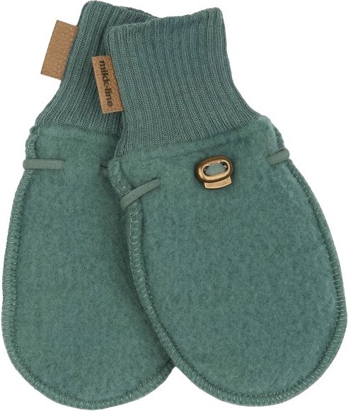 Thumbnail - Mikk-Line - Kid's Wool Mittens - Handschuhe Gr 62/68 türkis