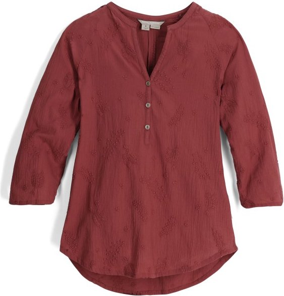 Royal Robbins - Women's Oasis Tunic II 3/4 Sleeve - Bluse Gr M rot