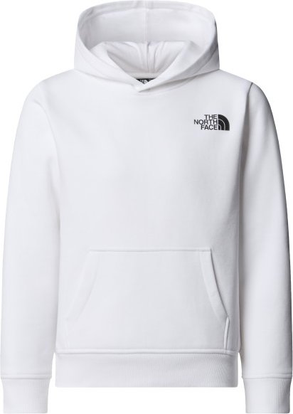 The North Face - Teen's Box Nse Regular Pullover Hoodie - Hoodie Gr M weiß
