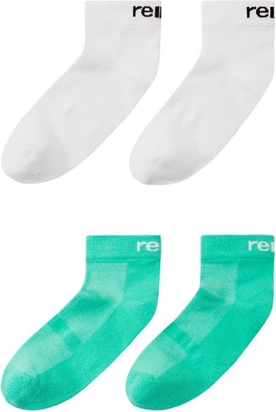 Reima - Kid's Nilkat - Multifunktionssocken Gr 30-33 weiß/türkis