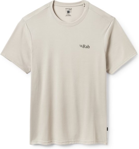 Rab - Crimp Logo Tee - Funktionsshirt Gr S beige