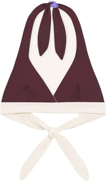 MYMARINI - Women's Neckholder Top - Bikini-Top Gr XL weiß