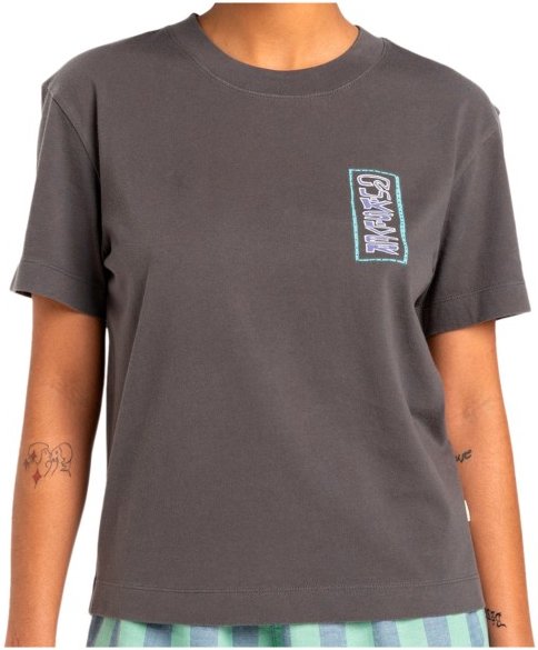 Thumbnail - Quiksilver - Women's Standard S/S Tee - T-Shirt Gr XL grau