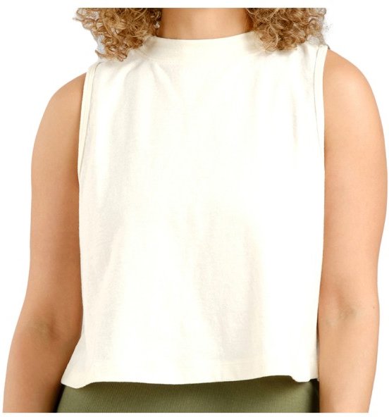 DEDICATED - Women's Top Namsos Hemp - Top Gr L weiß