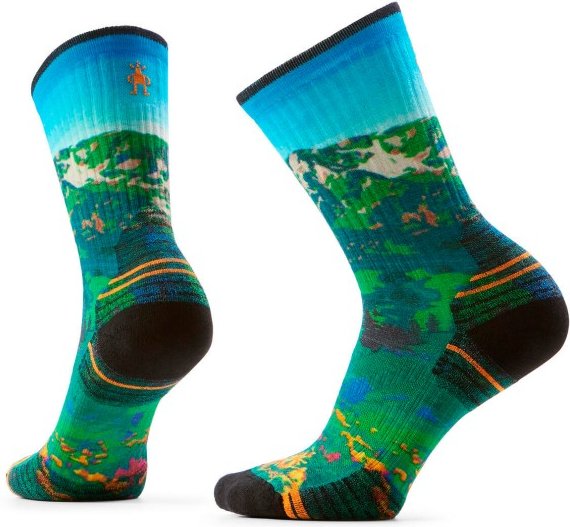 Smartwool - Women's Hike Targeted Cushion Mountain Crew - Wandersocken Gr 34-37 bunt