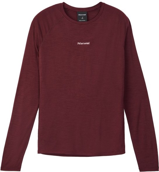 NNormal - Women's Merino Long Sleeve 02 - Laufshirt Gr L rot