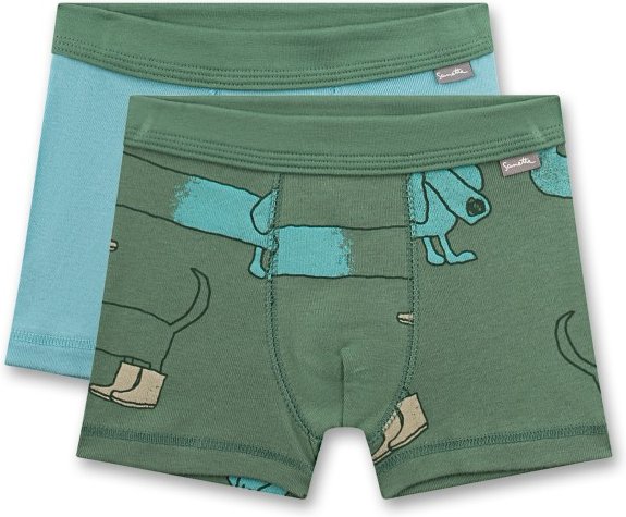 Thumbnail - Sanetta - Kid's DP Short 337046+337047 - Unterhose Gr 116 oliv