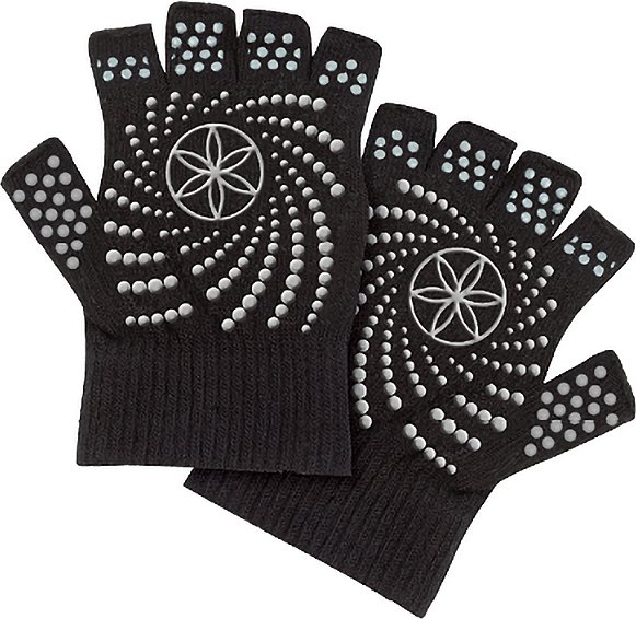GAIAM - Women's Grippy Yoga Gloves - Sonstiges Yogazubehör Gr One Size grau