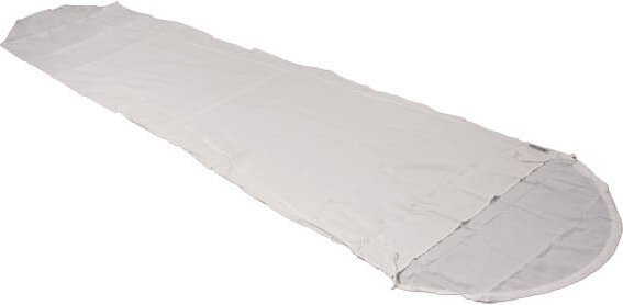 Thumbnail - Cocoon - MummyLiner Silk - Reiseschlafsack Gr 241 x 90/56 cm grau