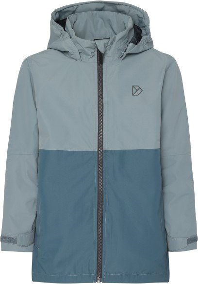 Didriksons - Kid's Piko Jacket 8 - Regenjacke Gr 140 grau