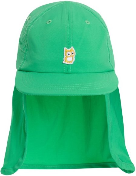 Namuk - Kid's Ray Sonnenhut mit Nackenschutz - Cap Gr M grün