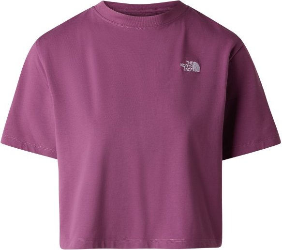 The North Face - Women's Evolution Simple Dome Crop Tee - T-Shirt Gr XS lila