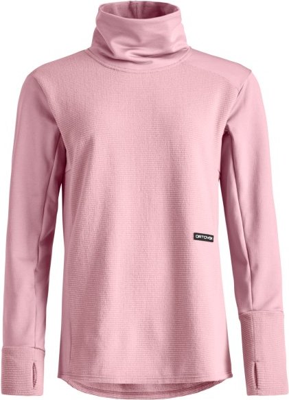 Thumbnail - Ortovox - Women's Fleece Cord Longsleeve - Fleecepullover Gr M rosa