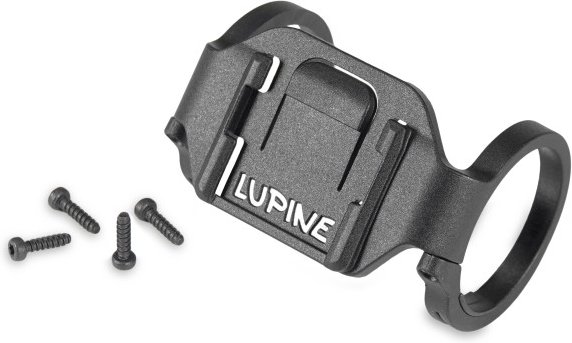 Lupine - FrontClick Lenkerhalter Gr 35 mm schwarz