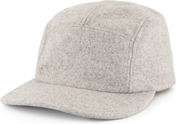 Stoic - LaisvallSt. 5 Panel Wool Winter Cap - Cap Gr One Size grau