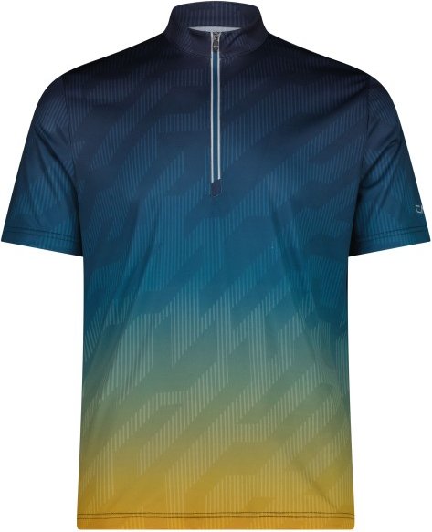 CMP - 1/4-Zip T-Shirt Freebike - Radtrikot Gr 48 blau