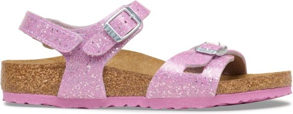 Birkenstock - Kid's Rio AS Birko-Flor Cosmic Sparkle - Sandalen Gr 26 - Narrow rosa