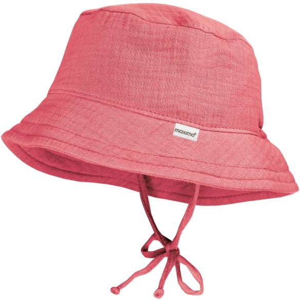 maximo - Kid's Mini Hut Band Musselin Futter - Hut Gr 47 cm rosa