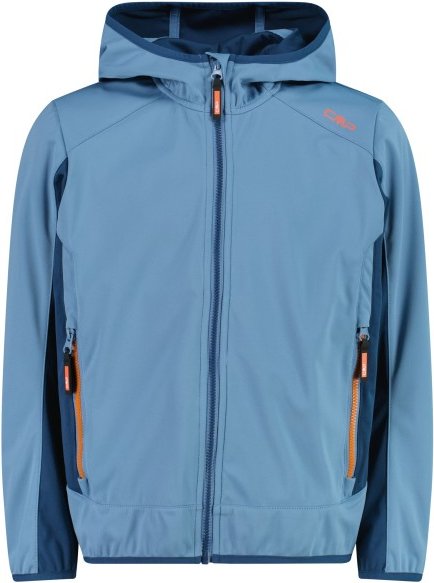 CMP - Kid's Jacket Fix Hood - Softshelljacke Gr 128 blau
