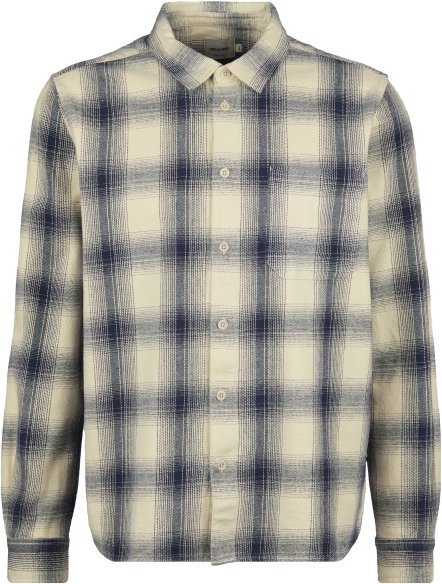 DEDICATED - Shirt Rute Flannel Shadow Check - Hemd Gr XL grau