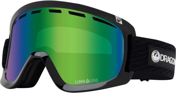 Dragon - D1 OTG (VLT 23% + 53%) - Skibrille Gr L grün