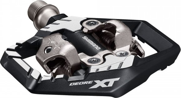 Shimano - Pedale DEORE XT PD-M8120 - Klickpedale grau/schwarz