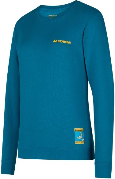 Thumbnail - La Sportiva - Women's Climbing On The Moon Sweatshirt - Pullover Gr L blau