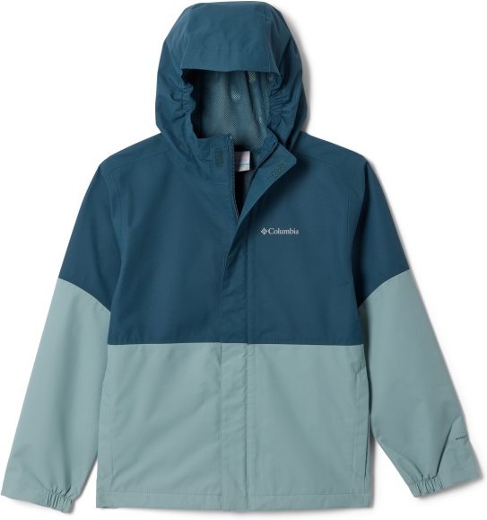 Columbia - Kid's Hikebound II Jacket - Regenjacke Gr M blau/türkis