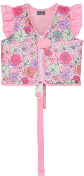 Color Kids - Kid's Swim Vest AOP - Schwimmhilfe Gr 3-6 years orange