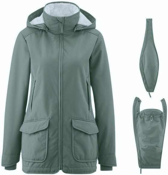 Mamalila - Women's Allwetter-Tragejacke Cosy Allrounder - Parka Gr XXL türkis