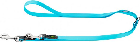 Hunter - Adjustable Leash Convenience - Hundeleine Gr Länge max. 200 cm - Breite 1,5 cm türkis