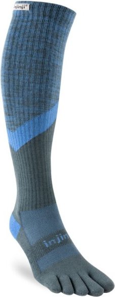 Injinji - Trail Midweight Over The Calf - Wandersocken Gr M blau