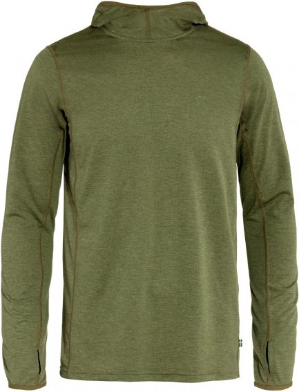 Fjällräven - Abisko Sun-Hoodie - Funktionsshirt Gr L oliv