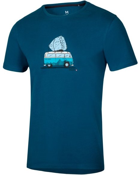 Ocun - Classic T Bus-Stone - T-Shirt Gr M blau