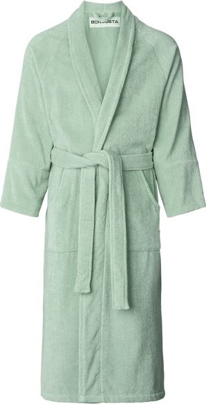 Bongusta - Naram Bathrobe - Bademantel Gr L/XL grün
