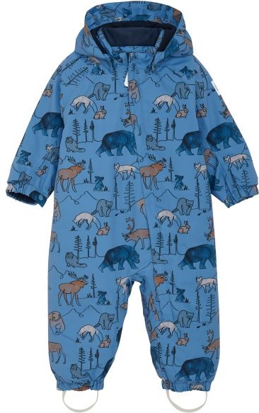 Thumbnail - Color Kids - Baby's Coverall AOP - Overall Gr 86 blau