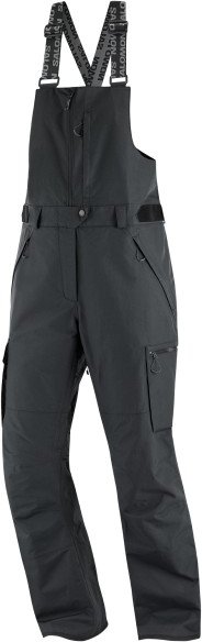 Thumbnail - Salomon - Women's Bashley Bib Pant - Skihose Gr XL schwarz/grau
